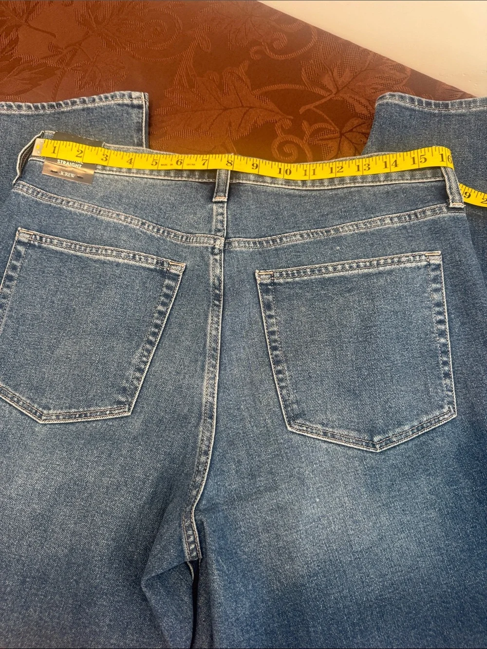 J. Crew Essential Straight Leg Jeans. Ladies 30